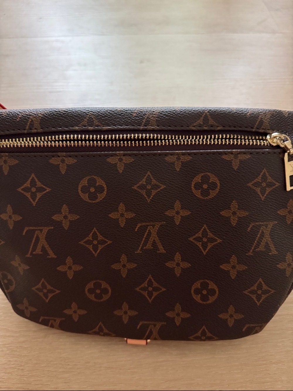 Brown Monogram Canvas Crossbody Belt Bag - Picture 4 of 5